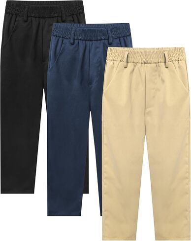 Boys School Uniform Pants 3 Pack in Saudi Arabia