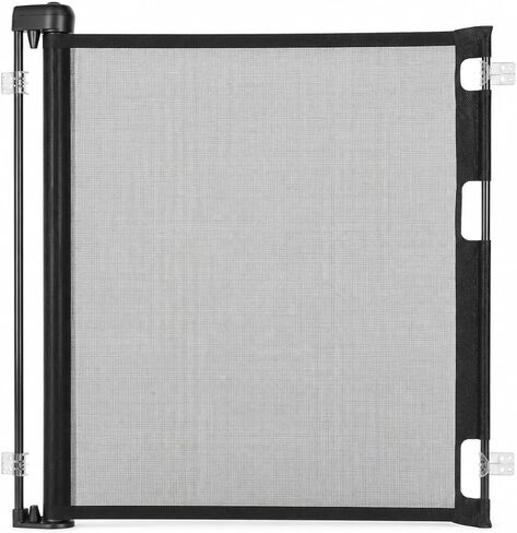 Retract-A-Gate 52" White: The Original and only Made in USA Retractable Baby, Dog, & Cat Gate in Saudi Arabia