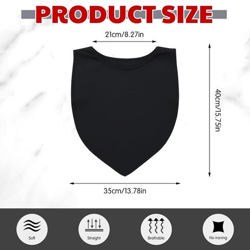 3 Pcs Fake Collars for Women Panels Crew Collar Detachable Neckline Cleavage Cover for Women Under Blouses Favors in Kuwait