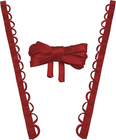 Adjustable Fit Satin Corset Back Kit Women's Wedding Dress Corset Kit Loops Fit Lace up for Prom Form Dress in Saudi Arabia