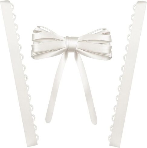 Adjustable Fit Satin Corset Back Kit Women's Wedding Dress Corset Kit Loops Fit Lace up for Prom Form Dress in Saudi Arabia
