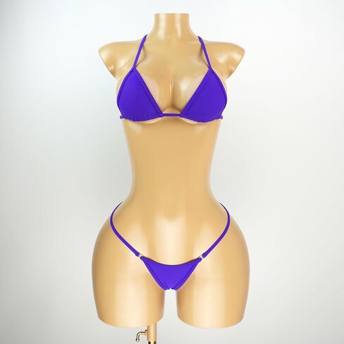 SHERRYLO Micro Bikini Extreme G String Thong Bikinis for Women Sexy Microkini Teeny Weeny Swimsuit Womens Bathing Suits in Kuwait