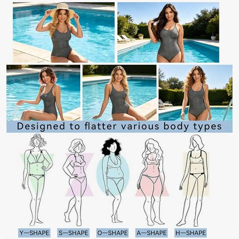 Sexy Sequin One Piece Swimsuit for Women, Sparkle Glitter Swimwear, Tummy Control Swimwear, Bikini in Kuwait