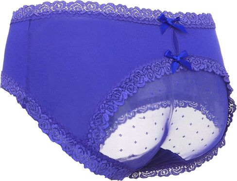 Sissy Pouch Panties, Men's Hipster Lace Bikini Briefs Sexy Femboy Lingerie Underwear in Kuwait
