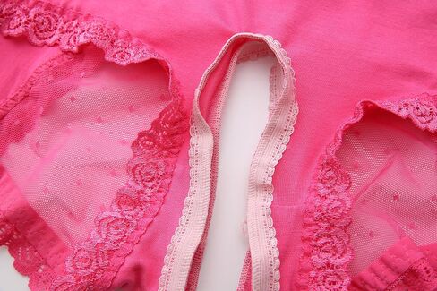 سراويل Sissy Pouch، ملابس داخلية بيكيني من الدانتيل للرجال، ملابس داخلية مثيرة من Femboy in Kuwait