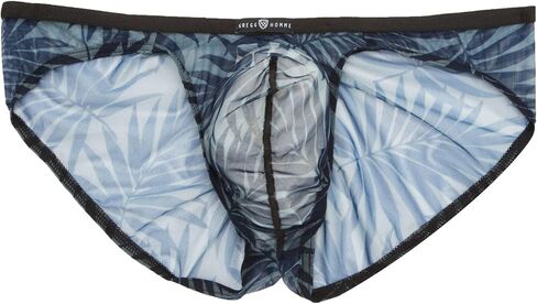 Gregg Homme Men's Outline Lowrise Sheer Brief, 200103, Navy, L in Saudi Arabia