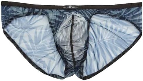 Gregg Homme Men's Outline Lowrise Sheer Brief, 200103, Navy, L in Saudi Arabia