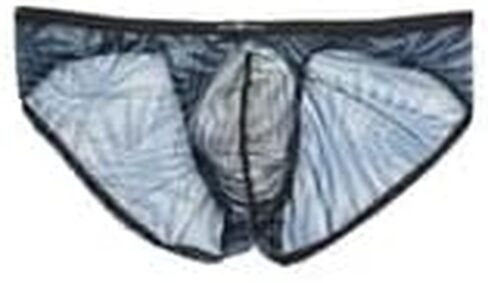 Gregg Homme Men's Outline Lowrise Sheer Brief, 200103, Navy, L in Saudi Arabia