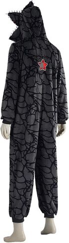 Demogorgon Onesie for Unisex, Warm Women and Men Long Sleeve Pajamas，Hooded Jumpsuit Costume Home Party in Saudi Arabia