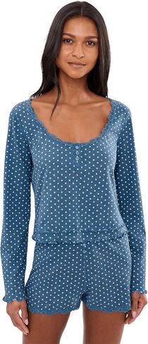Free People Spring Break Sleep Set Printed in Kuwait