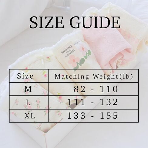 Women’s Cute Panties 5 Pack, Floral Tulip Bow Soft Breathable Cotton Inner Kawaii Mid-Rise Underwear Briefs for Girls in Saudi Arabia