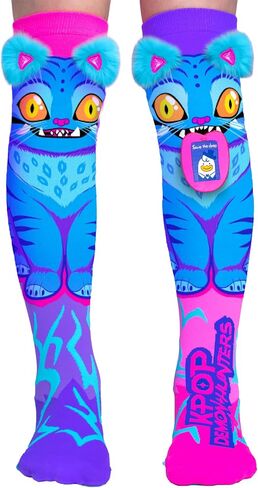 MADMIA Kpop Demon Hunters Knee-High Socks – Colorful Dress-Up Socks for Kids & Adults in Kuwait