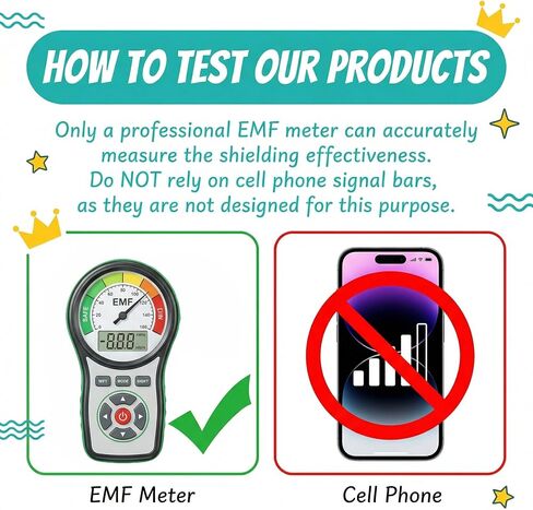Faraday Hat,EMF Protection Sleeping Cap,Silver Fabric Bonnet for Sleeping,EMF Hat Blocks 99% of WiFi,Bluetooth,Cell Towers,5G 4G Shielding in Saudi Arabia
