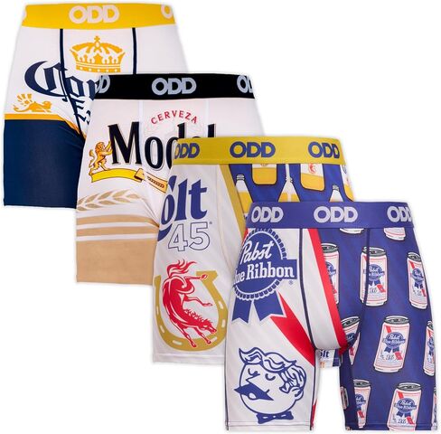 Odd Sox – سراويل داخلية Beer Boxer – Modelo Corona PBR Colt 45 ملابس داخلية جديدة – مقاسات رجالي S-3X-Large – هدية in Kuwait