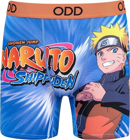 Odd Sox – ملابس داخلية قصيرة تحمل طابع الرسوم المتحركة – قطعة واحدة مرخصة رسميًا من Naruto Attack On Titan Death Note الملابس الداخلية in Kuwait