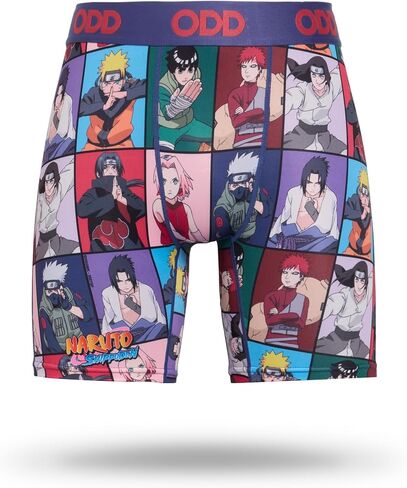 Odd Sox – ملابس داخلية قصيرة تحمل طابع الرسوم المتحركة – قطعة واحدة مرخصة رسميًا من Naruto Attack On Titan Death Note الملابس الداخلية in Kuwait