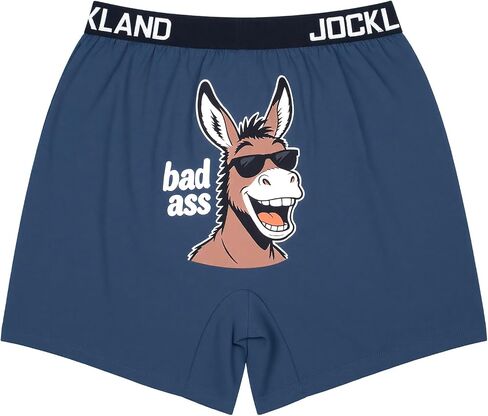Funny Animal Boxer Shorts for Men, Novelty Humorous Underwear, Gag Gift Boxers for Him in Saudi Arabia