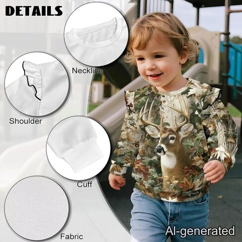 Dreaweet Girls Crewneck Sweatshirt Ruffle Shoulder Tops Lightweight Long Sleeve Sweatshirts for Toddler Youth 1-2T to 7-8Y in Kuwait