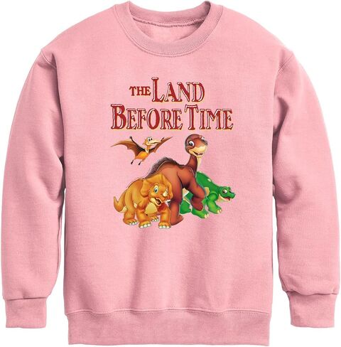 HYBRID APPAREL Land Before Time - مجموعة Land Before Time - سترة صوفية ذات رقبة دائرية للأطفال الصغار والشباب in Kuwait