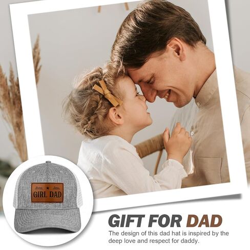Fathers Day Hat Gift for Dad - Girl Dad Hat for Father - Birthday Gift for Dads from Daughter Wife - Best Dads Ever Gifts in Saudi Arabia