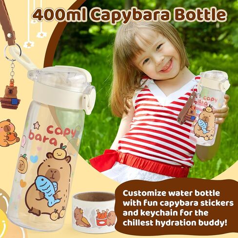 Capybara Gifts Box, Cute Capybara Toy for Girls Kids for Back to School, Birthday, of Shoulder Bag, Coin Purch, Water Bottle, Eye Mask, Bracelet, Pocket Comb in Kuwait