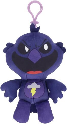 Poppy Playtime - Plush with Clip Series 1 | Mystery Plush Clips 3.9 in (10 cm) | Official Roblox Video Game Characters | Original Collectible Keychain for Backpacks and Accessories | Assortment in Saudi Arabia