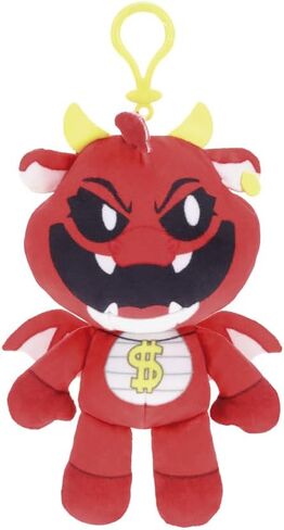 Poppy Playtime - Plush with Clip Series 1 | Mystery Plush Clips 3.9 in (10 cm) | Official Roblox Video Game Characters | Original Collectible Keychain for Backpacks and Accessories | Assortment in Saudi Arabia