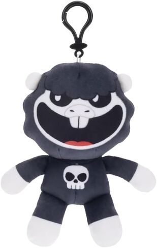 Poppy Playtime - Plush with Clip Series 1 | Mystery Plush Clips 3.9 in (10 cm) | Official Roblox Video Game Characters | Original Collectible Keychain for Backpacks and Accessories | Assortment in Saudi Arabia