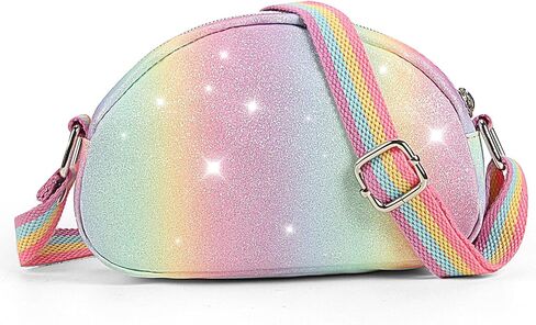 Toddler Purse Kindergarten Graduation Gifts for Kids: 3 4 5 6 7 8 Year Old Girl Birthday Gift, Rainbow Crossbody Bag in Saudi Arabia
