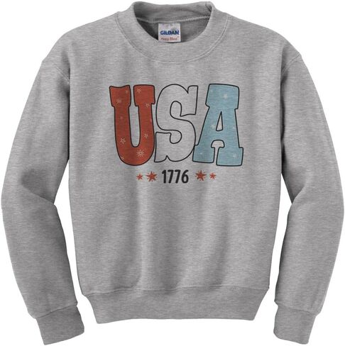 USA 1776 Kids Sweatshirt Youth in Saudi Arabia