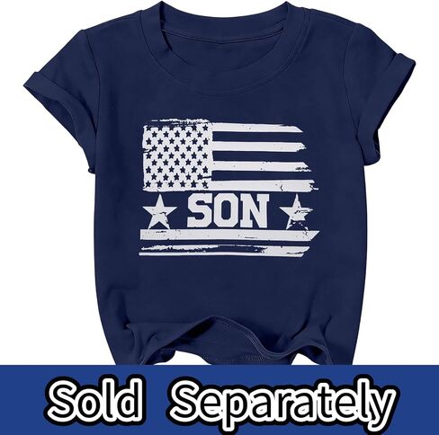 Dad and Son Matching Shirts Boy Dad T-Shirt Daddy and Me Matching Outfits Family Matching Tees Father's Day Tops in Kuwait
