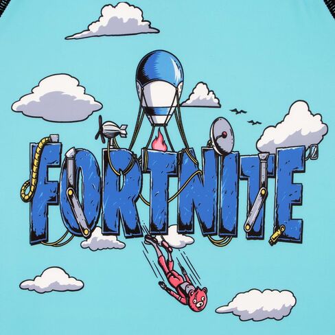 بدلة سباحة للأولاد من Fortnite، مجموعة سباحة للأولاد من Gamer، بدلة سباحة للأطفال مكونة من قطعتين in Kuwait