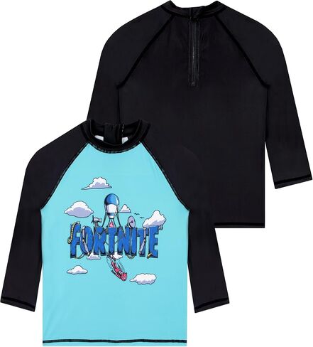 بدلة سباحة للأولاد من Fortnite، مجموعة سباحة للأولاد من Gamer، بدلة سباحة للأطفال مكونة من قطعتين in Kuwait