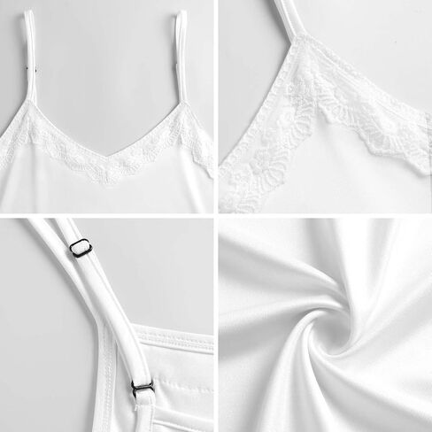 Women's Nightgown V neck Chemise Sleepwear Lace Nightwear Soft Lingerie for Women in Saudi Arabia