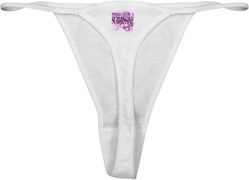 CafePress Proudly Submissive Classic Thong Underwear, Womens Panties in Saudi Arabia