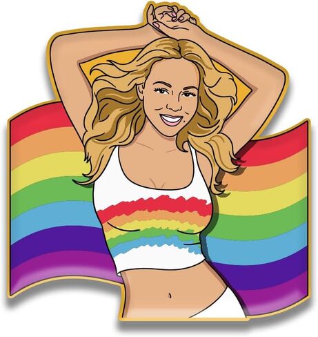 Mariah Carey Official Pride Pin Set in Saudi Arabia