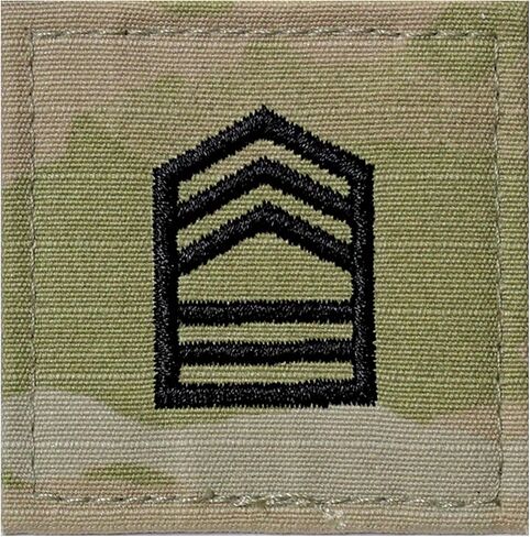 MEDALS OF AMERICA EST. 1976 Army ROTC OCP Hook & Loop Master Sergeant Patch in Kuwait