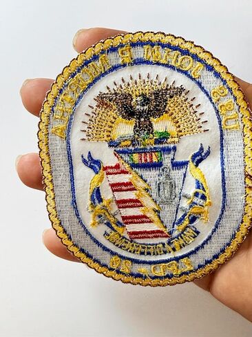USS John P Murtha LPD-26 Patch – Sew On in Kuwait