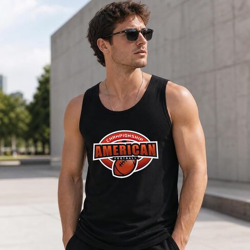 Custom Racerback Tank Tops for Women and Men, Personalized Workout Gym Tank Top, Create Your Own Tank with Logo, Photo, Text or Image, Fitness, Yoga, Summer Beach Athletic Tanktop for Adults in Kuwait