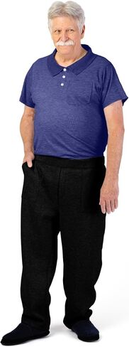 Buck & Buck Stay Dressed Anti-Strip Jumpsuit - Back Zipper Onesie for Elderly Men - Alzheimers Dementia Clothing in Kuwait
