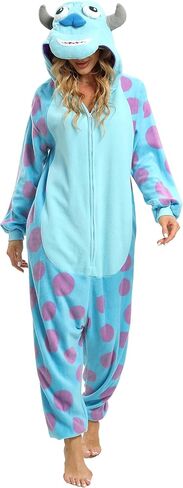 BGOKTA Halloween Animal Onesie Pajamas for Adults Costume Cosplay Homewear One Piece in Saudi Arabia