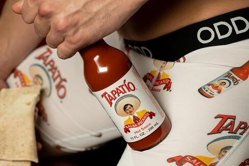 Odd Sox - سراويل داخلية للملاكم بالصلصة الحارة - Tajin Tapatio Cholula Franks RedHot A1 - هدية ملابس داخلية جديدة للرجال in Kuwait