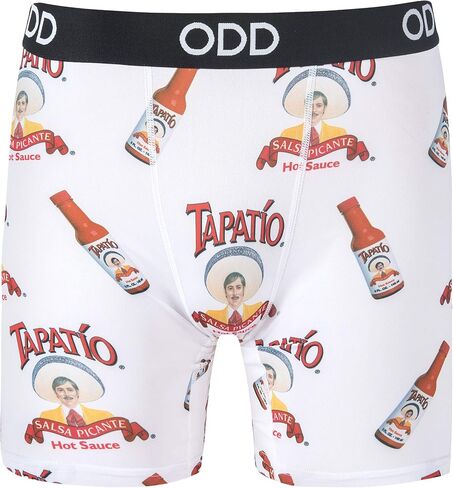 Odd Sox - سراويل داخلية للملاكم بالصلصة الحارة - Tajin Tapatio Cholula Franks RedHot A1 - هدية ملابس داخلية جديدة للرجال in Kuwait