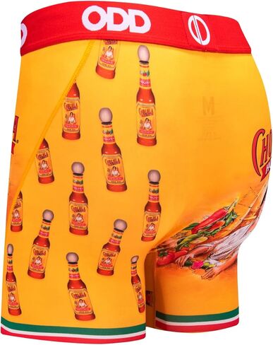 Odd Sox - سراويل داخلية للملاكم بالصلصة الحارة - Tajin Tapatio Cholula Franks RedHot A1 - هدية ملابس داخلية جديدة للرجال in Kuwait