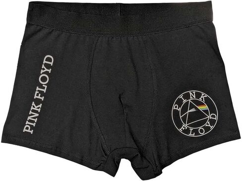 Rock Off officially licensed products Men's Pink Floyd Circle Logo Boxers Black in Kuwait