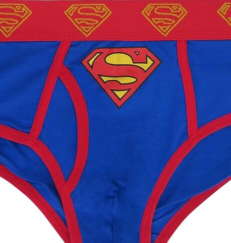 Superman Costume Logo Men's Underwear Briefs- XXLarge (44-46) Blue in Saudi Arabia