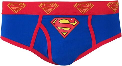 Superman Costume Logo Men's Underwear Briefs- XLarge (40-42) Blue in Saudi Arabia
