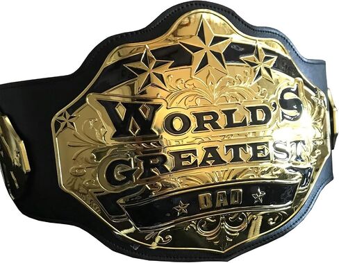 World's Greatest Dad Championship Belt in Saudi Arabia