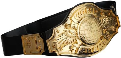 Adjustable Championship Belt - Generic Trophy Award Cosplay Belt Perfect for Party, Role-Playing & Halloween in Saudi Arabia