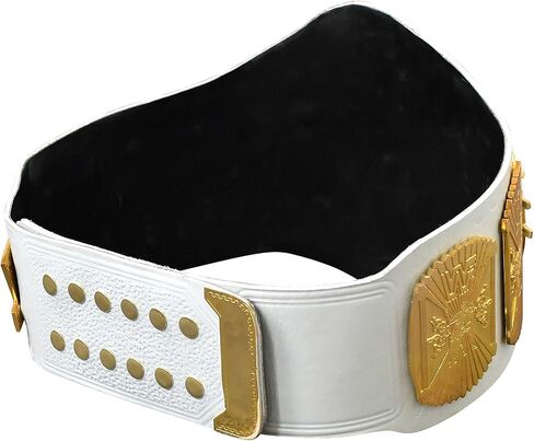 Classic Gold Winged Eagle Championship Belt Adult Size Replica, White, One Size in Kuwait